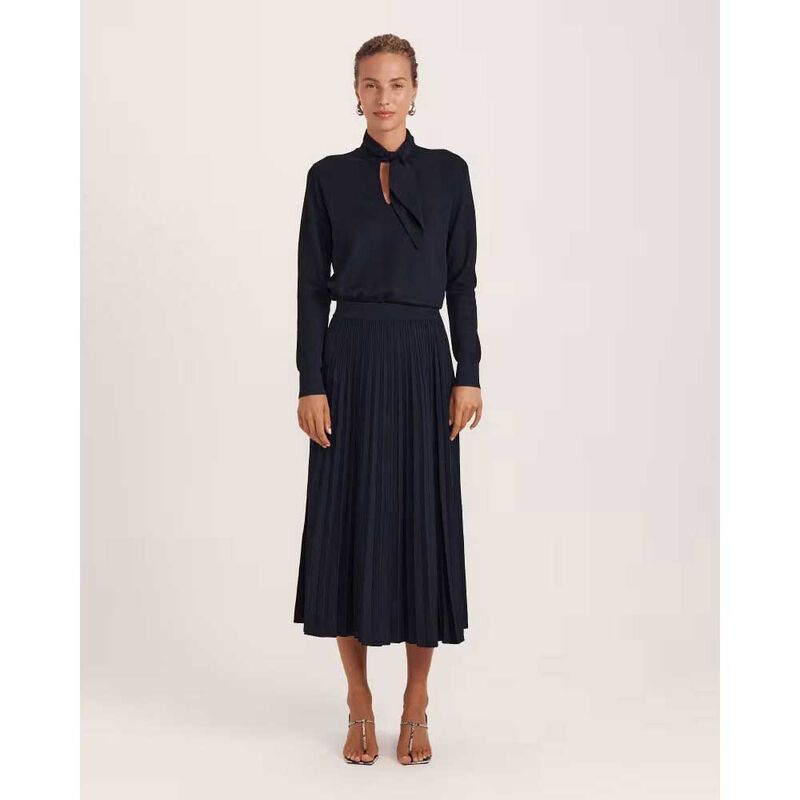 SABA Mariya Sparkling Knit Skirt image number 3